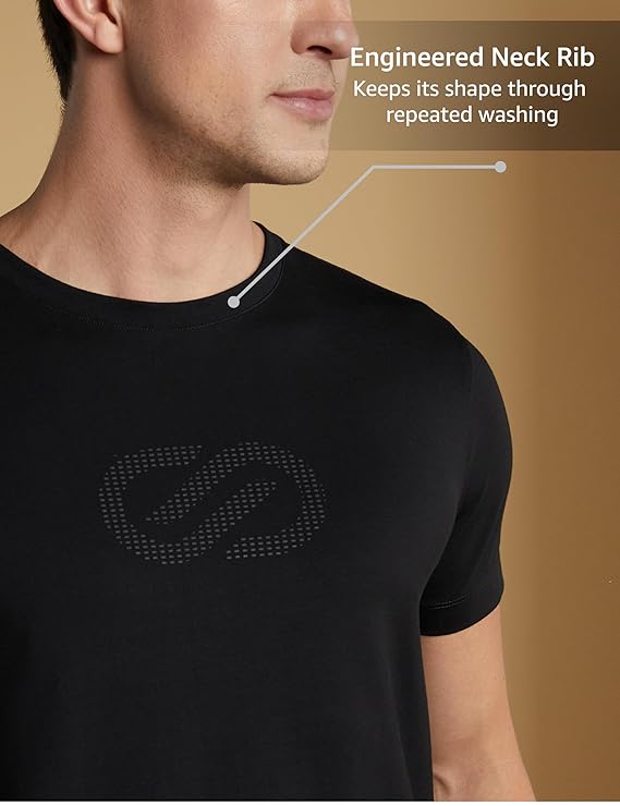 Premium Men's Cotton Stretch T-Shirt (Regular Fit)