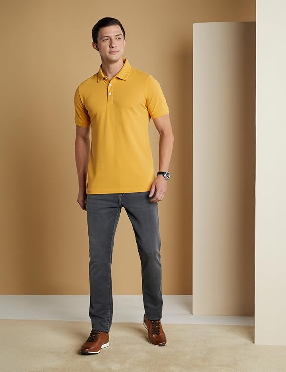 Premium Men's Cotton Stretch T-Shirt (Regular Fit)