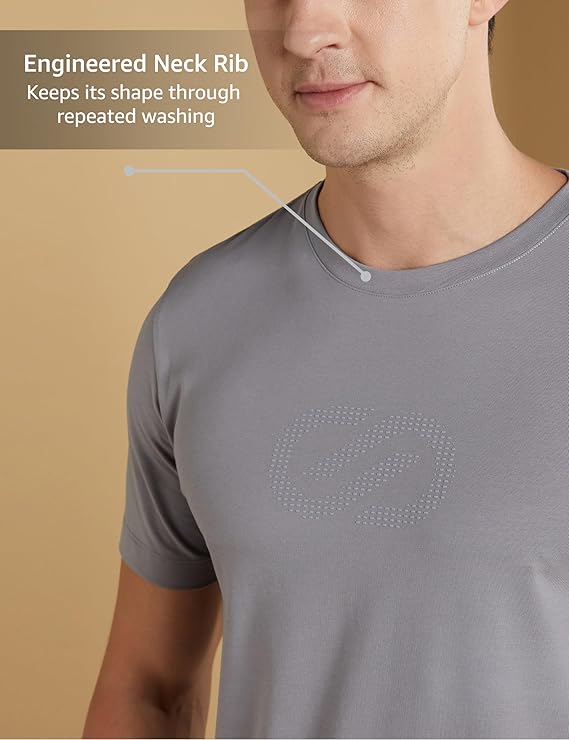 Premium Men's Cotton Stretch T-Shirt (Regular Fit)