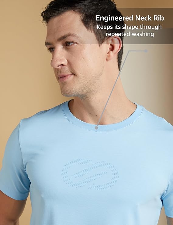 Premium Men's Cotton Stretch T-Shirt (Regular Fit)